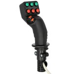Joystick uniwersalny RAJD3230-M1001AE z serii Ergo-line™, 8 przycisków, przewód 1m, mocowanie M10 IP41