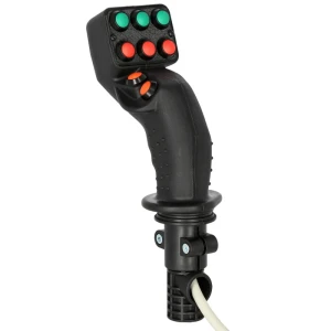 Joystick uniwersalny RAJD3230-M1001AE z serii Ergo-line™, 8 przycisków, przewód 1m, mocowanie M10 IP41